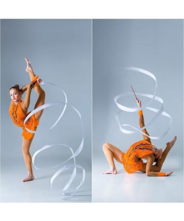 Tinabless Dance Ribbons Streamers (10 pcs) - 6.6Ft Gymnastics Ribbon Wands for Kids - Buy Online on GoSupps.com