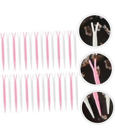 FRCOLOR 100pcs Double Eyelid Y-shaped Fork Makeup Accessories Eyelid Tape Fork Ktape Double-fold Eyelid Fork - Buy Online on GoSupps.com