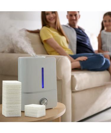 Square Essential Oil Pads - Unscented Replacement Aroma Diffuser Pads for Humidifiers & Car - 100 Pack - Buy Online on GoSupps.com