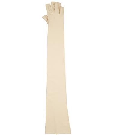 Rolyan Medical-Grade Edema Compression Gloves Shoulder Length Open Finger Gloves for Arthritis Carpal Tunnel Therapeutic and Rehabilitation Gloves for Pain Relief Right Medium Medium Open Finger Right