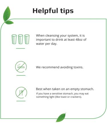Herbal Clean QCARBO32 Tropical Flavor Liquid - Detox Drink - Buy Online on GoSupps.com