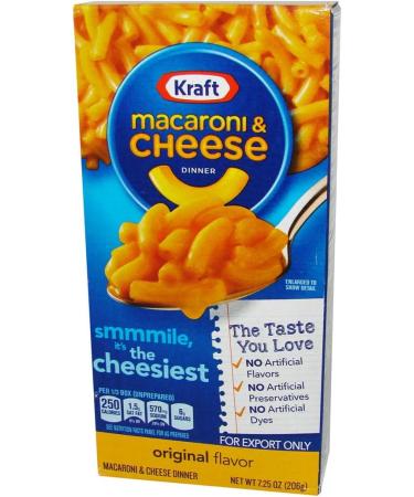5 Packs Kraft Macaroni Macaroni and Cheese 5 x 7.25 oz / 206 g - Buy Online on GoSupps.com
