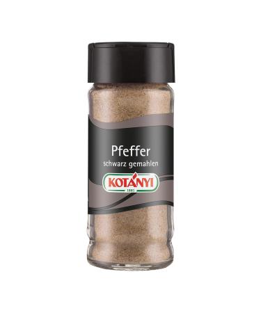 Kot nyi black pepper ground for the perfect spiciness ideal for meat fish vegetables in a practical glass jar 80 ml - Buy Online on GoSupps.com