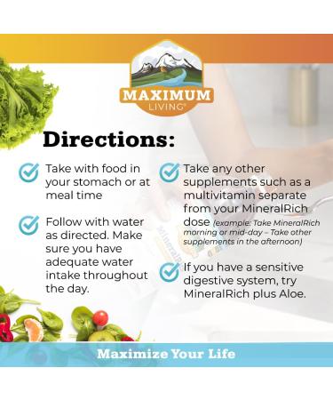 Maximum Living MineralRich Liquid Minerals Supplement - 32 oz Bottle - Buy Online on GoSupps.com