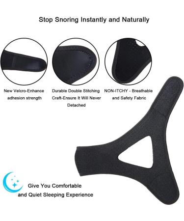 Anti Snoring Chin Strap - Adjustable, Comfortable Sleep Aid for Men & Women - Buy Online on GoSupps.com