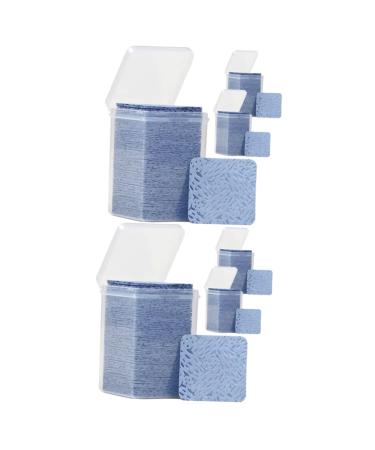 minkissy 6 Boxes Glue Bottle Mouth Wipe Nail Polish Cleaning Pad Glue Bottle Cleaning Wiper Make-up Remover Wipes Nail Polishes Cleaning Pads Non-woven Fabric Wipes Cloth Glue Cotton Major