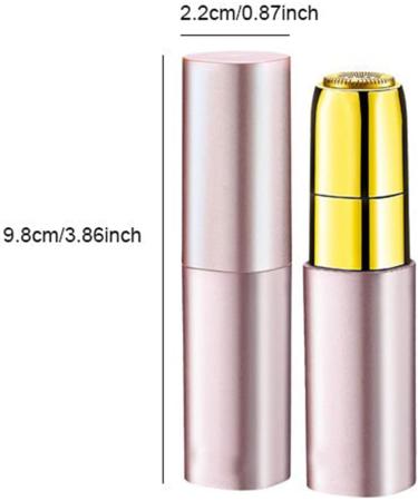 Fulenyi Portable Eyebrow Trimmer Facial Hair Remover Eyebrow Trimmer Electric Nose Hair Removal Device with Lipstick Design Eyebrow Trimmer - Buy Online on GoSupps.com