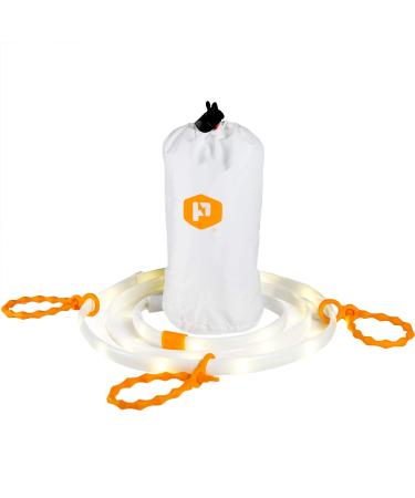 Luminoodle XL - The Original USB Powered Outdoor LED String Lights + Camping Lantern - 10 ft Submersible Lights for Hiking, Safety, Emergencies