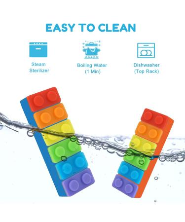 Sensory Chew Necklace for Kids - Silicone Chewy Teething Toy for Autism, ADHD, Anxiety - Textured Chewelry Oral Motor Aid - Buy Online on GoSupps.com