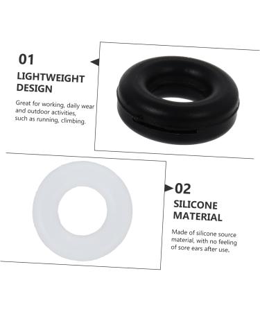 Shop Healeeved 60 STK Anti-Slip Silicone Covers for Glasses - Prevent Bruises & Breaks | Durable Brillenb cker & Brillenb gel for Hinge Protection - 2 Pieces 1.5x1.5x0.4cm - Buy Online on GoSupps.com