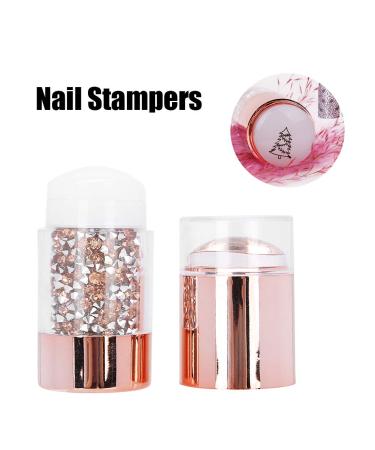 Nail Stampers Double Head Manicure Seal - Perfect for Beauty Salons & DIY Nail Art Enthusiasts - International Shipping Available - Buy Online on GoSupps.com