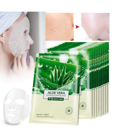 10 Pack Honey Moisture Facial Cloth Masks - Ultra-Thin Hydrating Beauty Tools for Glowing Skin - Buy Online on GoSupps.com