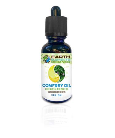 100% Organic Comfrey Medicinal Herbal Oil, Raw, Non-GMO – Wound Healing, Skin-Cell Regeneration, Scar Reduction, Anti-Inflammatory. Excellent carrier oil.