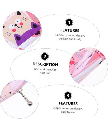SEWOART Always Pads Aunt's Towel Storage Bag - Women's Zipper Organizer for Menstrual Cloth Pads & Makeup - Buy Online on GoSupps.com