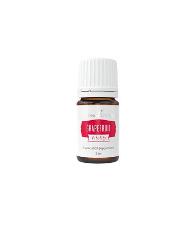 Young Living Grapefruit Vitality 5ml | Vegan-Friendly | Antioxidant Properties | Can Be Added to Food & Beverages | Aromatherapy Essential Oil | Health & Wellness Support