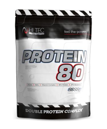 Hi Tec Nutrition Protein 80 2000 g Vanilla 2000 g