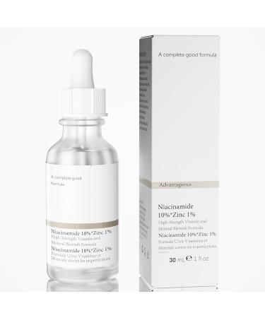 Niacinamide 10% + Zinc 1% Face Serum for Women - Refreshing Acne Solution | 30ML - Buy Online on GoSupps.com