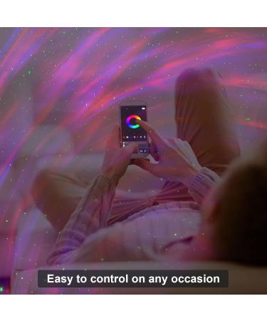 AOELLIT Star Lights Galaxy Night Light Projector for Bedroom Home Decor - Black - Buy Online on GoSupps.com