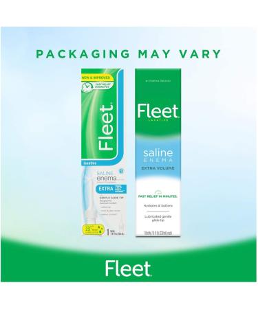 Fleet Saline Laxative Enema 7.8 oz 12-Pack - Fast-Acting Relief in Multicolor - Buy Online on GoSupps.com