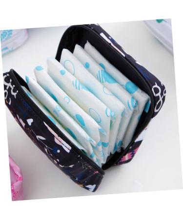 Shop Healeeved 3-Pc Storage Bags for Women's Bandages & Periods - Zipper Travel Nylon Coin Bags | Ideal for Breastfeeding & Organizing - Buy Online on GoSupps.com