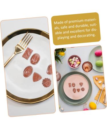 HOMSFOU 24 Pcs Simulation Chocolate Decorative Chocolate Decor Fake Candy Cake Decorating Fake Cookies Kids Bulk for Desserts Desktop Fake Chocolate Artificial Children's Products Pvc 3d Coffeex4pcs 3.9X2.8X1.8CMx4pcs - Buy Online on GoSupps.com