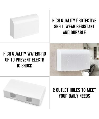 Child Safety Socket Covers - 1PCS Double Socket Cover | UK Plug Outlet Protector for Baby | Home Kitchen Switch Protective Cover - Buy Online on GoSupps.com