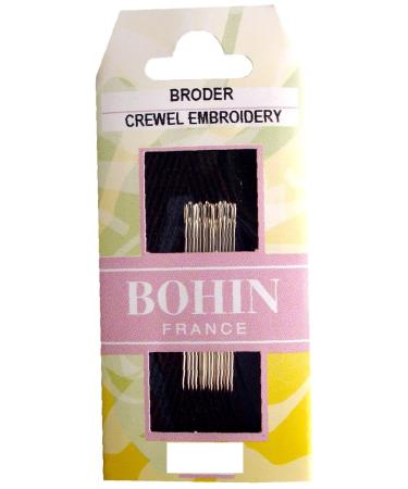 Bohin Crewel Embroidery Needles Size 10 15 Per Package - Buy Online on GoSupps.com