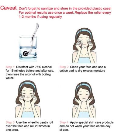 Beard Growth and Hair Regrowth 540 Titanium Microneedling Roller Against Hair Loss Treatment Bald Spots Beauty Tool Gold 0.25mm - Buy Online on GoSupps.com