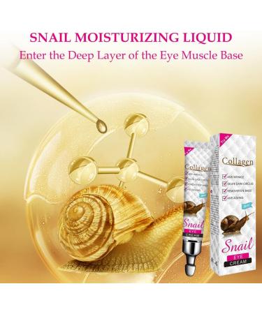  QEEROYO Eye Contour Cream Anti-Wrinkle Eye Cream Collagen Eye Contour Cream Firming and Moisturizing Smoothes Wrinkles and Fine Lines Eliminates Puffiness Under 20ml - Buy Online on GoSupps.com