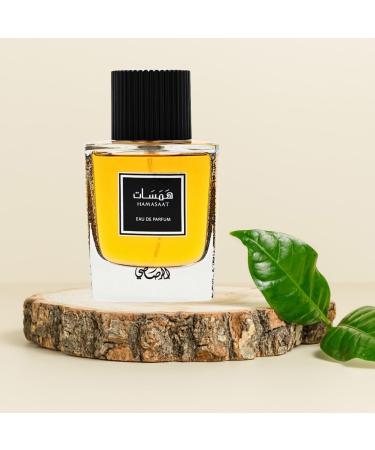 RASASI Hamasaat Eau De Parfum Men Spray 100ML (3.38 OZ) Arabian Perfume for Men Refreshing Woody And Musky Fragrance Long Lasting Perfume For Men Captivating And Luxurious Masculine Scent - Buy Online on GoSupps.com