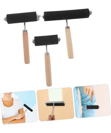 Gadpiparty 3pcs Roller Brush Paint Tools Paint Brush Ink Brayer Roller DIY Drawing Rollers Major Small Roller - Buy Online on GoSupps.com