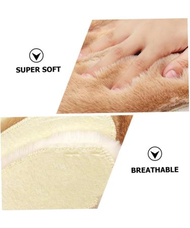 Faux Rabbit Fur Insoles for Winter - Cozy Thickened Shoe Mats & Cushions for Heels - Warm & Soft 26x9cm Inserts - Buy Online on GoSupps.com