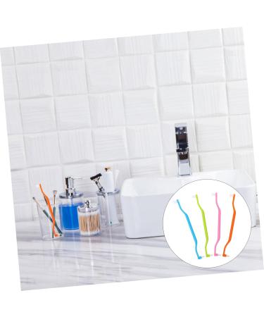 Homsfou 4-Piece Double-Headed Travel Toothbrush Set | Durable & Chemical-Resistant Interpace Brushes for International Shipping - Buy Online on GoSupps.com