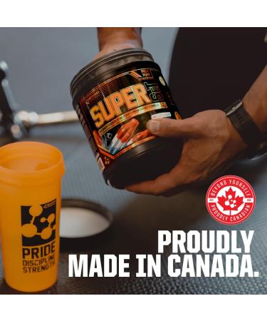 Beyond Yourself - SuperSET | Pre-Workout Formulated for Peak Performance & Insane Pumps | Dominate Savage Workouts with 300mg Caffeine 9g L-Citrulline + HICA Taurine & Agmatine | 40 Servings | Grape White North - Buy Online on GoSupps.com