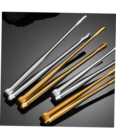 Alipis 3pcs Barbecue Tongs Bread Clip Sugar Cube Snail Food Stainless Barbecue Clip Multifunction Clamp - Buy Online on GoSupps.com