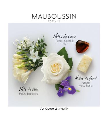 Mauboussin - Le Secret d'Arielle 50ml (1.7 Fl Oz) - Eau de Parfum for Women - Floral Scent 1.7 Fl Oz (Pack of 1) - Buy Online on GoSupps.com