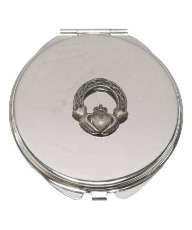 Claddagh Ring Compact Mirror Handbag Gift With Free Engraving 74