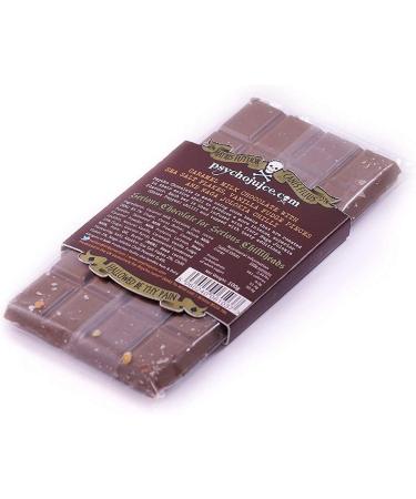 Psycho Chocolate - Chilli Chocolate Salted Caramel with Naga Jolokia (Ghost Pepper) 1 x 100g Bars - Buy Online on GoSupps.com