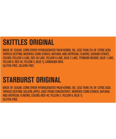 Skittles & Starburst Fun Size Variety Mix - 31.9 oz Bag, 65 Pieces - Pack of 1 - Buy Online on GoSupps.com
