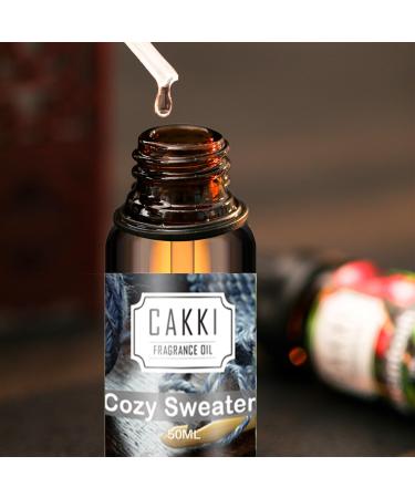 Buy Essential Oils for Diffusers - Cakki Cozy Sweater Scent 50ml | Perfect for Candle & Soap Making - International Shipping - Buy Online on GoSupps.com