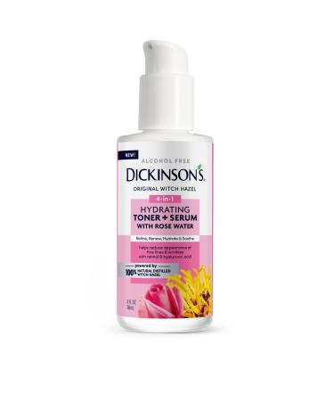 Dickinson's Witch Hazel Hydrating Toner + Serum with Rose Water