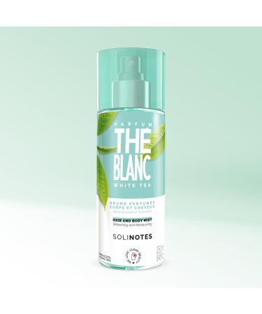 White Tea Body Mist by SOLINOTES | Refreshing And Hydrating Womens Fragrances - Alcohol-Free | Body Spray for Women and Hair | 8.45 fl.oz Fresh Floral & Musky - Buy Online on GoSupps.com