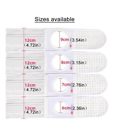 Inguinal Hernia Belt for Men & Women - Breathable Fabric Stoma Aperture Up to 3.54in Small Size (2.76in) - Comfortable Support for Anal & Urethral Use - Buy Online on GoSupps.com