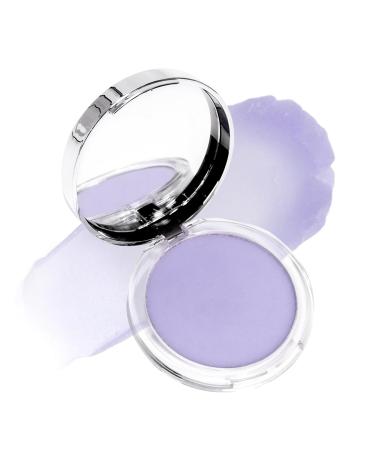 Oil Control Pressed Setting Powder Matte Powder Oil Control Jelly Pressed Powder Face Makeup Long-Lasting Waterproof Pressed Powder Makeup Flawless Lightweight Face Cosmetics - Purple Lavender Purple
