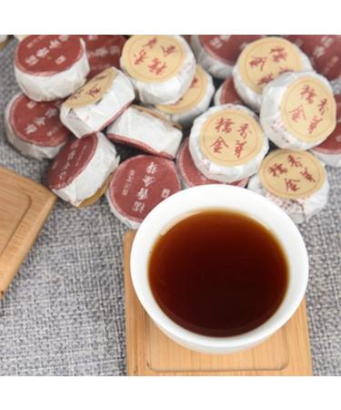 HQZM Exquise And Small Pu er River Thee Menghai Golden Knop Knowledge Geramatized Mini Tuo Thee 500g 1764oz - Buy Online on GoSupps.com