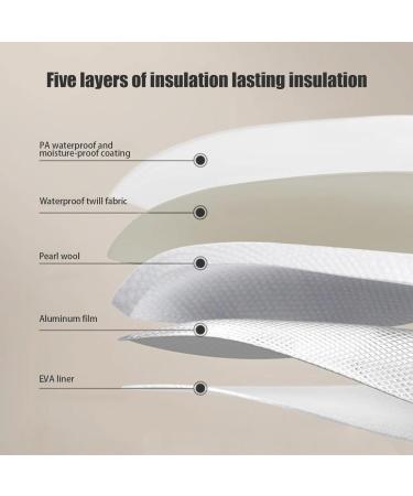 Collapsible Foot Bath with Zippered Lid Folding Foot Soak Bag Folding Bucket Portable Foot Soaking Bucket Heat Retaining Non-slip Foot Bath Tub for Home Outdoor Champagne 1pc Champagne - Buy Online on GoSupps.com