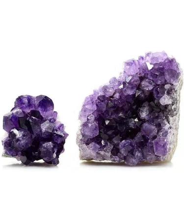1pc Natural Amethyst Cluster Quartz Minerals Stones and Crystalsfor Home Decoration Suitable for Furniture Decoration HOMEZHOU 40-60mm - Buy Online on GoSupps.com
