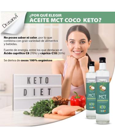 DRASANVI MCT Kokosolie 500ml - Buy Online on GoSupps.com