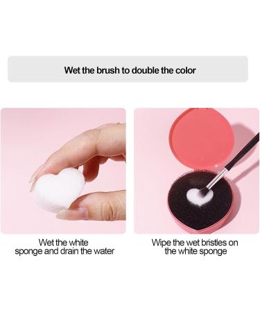 lyanny Makeup Brush Cleaner Sponge | Color Remover Dry Cleaner Sponge for Makeup Brushes - Quick Wash Color Remover Makeup Brush Cleaner for Makeup Artists And Makeup Enthusiasts - Buy Online on GoSupps.com