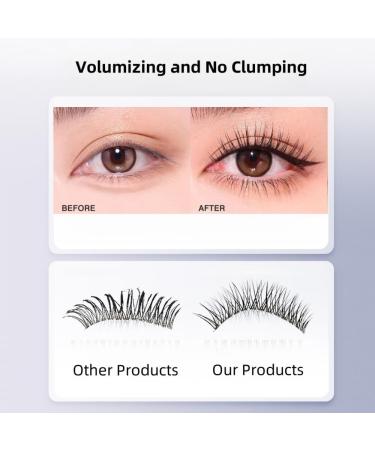 Waterproof mascaramascara with doublesided brush clumpfree thickening and lengthening smudgeresistant extra longlasting for all types of eyelashes black - Buy Online on GoSupps.com